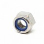 Ecrou Hexagonal Nylstop en Inox A4 M5 x (0.80mm) - DIN 985