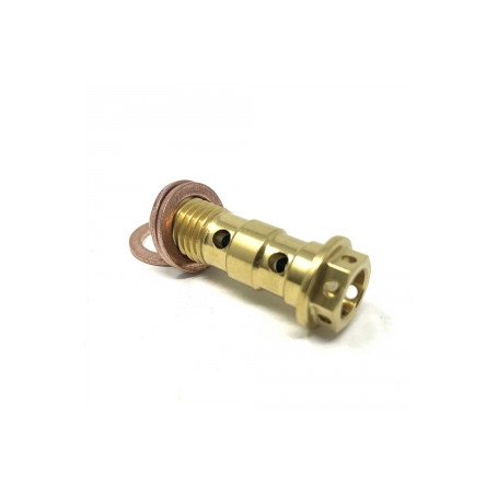 Stainless Steel Double Banjo Bolt Drilled (1.25mm)