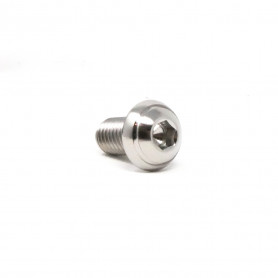 Titanium Button Head  Bolt M8 x (1.25mm) x 15mm - DIN 7380